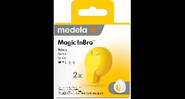 Medela Magic InBra™ – Kleppen (geel) – 2 stuks – Reserveonderdelen