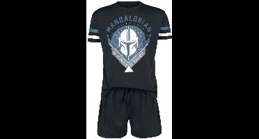 Star Wars The Mandalorian - Bounty Hunter Pyjama zwart S Katoen -