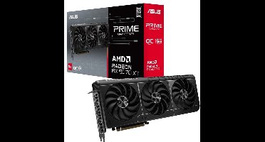 ASUS PRIME AMD Radeon RX 9070 XT - Videokaart - 16GB - GDDR6 - 1x HDMI 2.1b - 3x DisplayPort 2.1a