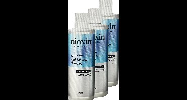 3 Stuks Nioxin Anti-Hairloss Shampoo - 240ml- Normale shampoo - Voor Alle haartypes -totaal 720 ml NU EXTRA VOORDELIG