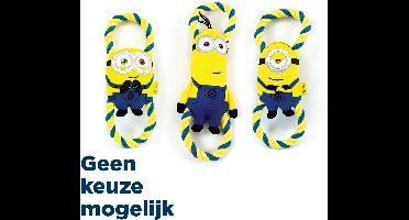 Minions pluche bob / stuart / kevin aan flostouw 28 cm