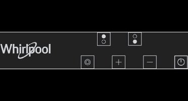 Whirlpool WRD 6030 B Zwart Ingebouwd 30 cm Keramisch 2 zone(s)