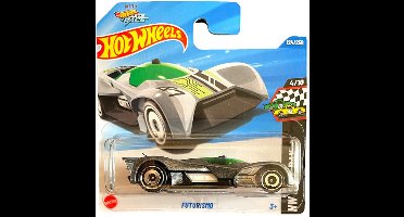 HOT WHEELS FUTURISMO 124/250 GREEN/ SILBER 1:64 HW RACE DAY 4/10
