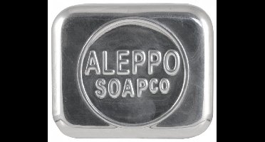 Aleppo Soap Co Zeepdoos aluminium leeg voor Aleppo zeep 1 Stuks