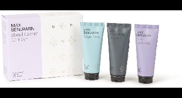 Max Benjamin - Hand Crème Cadeauset (3x75ml) - Acqua Viva, Dodici en True Lavender