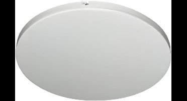 Plafondplaat Ø 50 cm zonder gaten wit