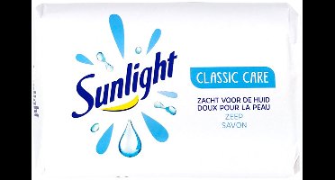 Sunlight zeep | Zeeptablet | Classic care | pH-Huidneutraal | 125gr. | Alle huidtypes |