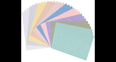 Vilt multipack 30 vel 15 x 20 cm pastel