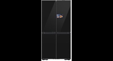 SAMSUNG RM90F67CECEO - AI Side by Side - No Frost - amerikaanse koelkast - grafietglas - thuis camera