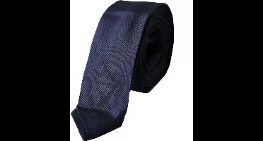 Navy Silk Tie - Blue