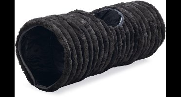 Designed by Lotte Reza - Kattentunnel - Antraciet - 70x25x25 cm