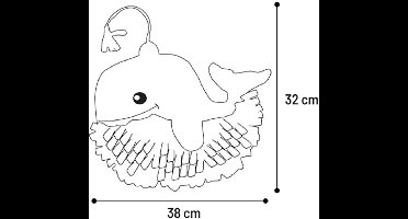 Flamingo Snuffelmat Morgano - Potvis
