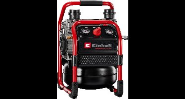 Einhell Accu Compressor SILENZZO 36/210 Solo - Power X-Change - 36 V/Li-ion - Max. 8 bar - 8 L tank - Olievrij - 60 dB (Stiller dan normale compressoren) - Zuigvermogen 210 l/min - Excl. accu en lader