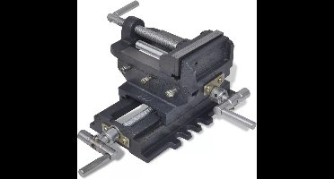 vidaXL - Bankschroef - handmatig - 78 - mm