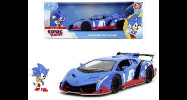 Jada Toys - Sonic Lamborghini Veneno 1:24 - 9335433314R00
