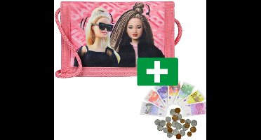 Portemonnee Barbie - Inclusief Speelgeld Munten En Biljetten