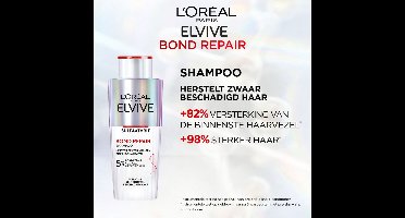 L'Oréal Elvive Bond Repair Shampoo - 3 x 200 ml - Voordeelverpakking