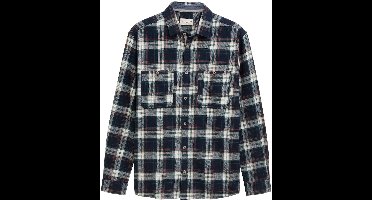 Tom Tailor Comfort fit flanellen overhemd met ruitjesmotief
