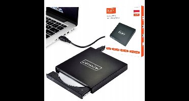 Zenwire Externe optische drive-Externe optische drive-USB 3.0-Plug & Play-CD/DVD-speler