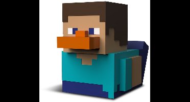 Numskull - Best of TUBBZ Boxed Badeend - Minecraft - Steve - 9cm