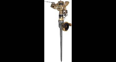 Robuuste stevige Vyr 50 sproeier met metalen grondpen en geka koppeling