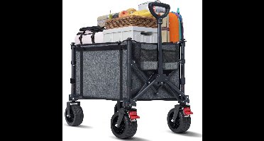 Bolderkar Opvouwbaar Luchtbanden - Strandwagen - Bolderwagen