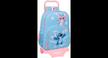 Schoolrugzak Lilo & Stitch Happy Hemelsblauw 33 x 42 x 14 cm