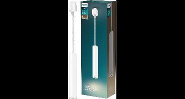 Philips EasyLink Paxie - Hanglamp - GU10 fitting - Maximaal wattage: 7W - Wit - Railverlichting