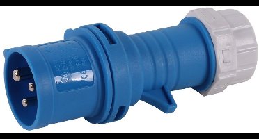 CEE Stekker - 3 polig - 250 Volt - 16 Ampere - Fluxon