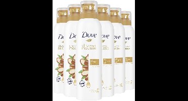 Dove - Shower Mousse - Argan Oil - douchen en scheren in één - 6 x 200 ml