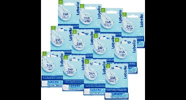 Labello hydro care blister - Hydraterend - SPF 15 - Sheaboter - Lippenbalsem - Voordeelverpakking - 12x