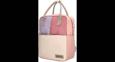 Zebra Trends Sterre Rugzak - Schooltas - Rugtas - Kinderen - Meisjes - Handvat - Oudroze