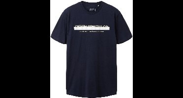 TOM TAILOR printed t-shirt Heren T-shirt - Maat M