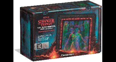 Clementoni - Puzzel - Stranger Things - Morphing Collection - Eleven - Puzzel met RGB verlichting en morphing effect - 520 stukjes