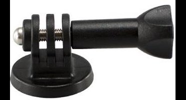 Shop4 - Actioncam Magneethouder - Geschikt voor GoPro - Sterke Magneetbevestiging - Zwart