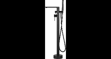 Vrijstaande badkraan Differnz Modern in mat zwart