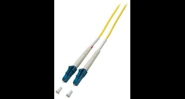 Danicom OS2 simplex glasvezel kabel LC-LC 15m