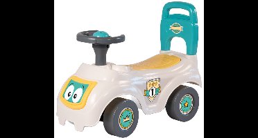Dolu Sit 'n Ride Turquoise/Geel Loopauto