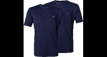 McGregor - Premium Heren T-shirt - Marineblauw - 2-pack - Ronde Hals - M