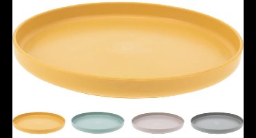 Bord gerecycled kunststof Ø19,5cm