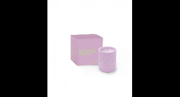 The Giftlabel Cemented candle there is no need to rush kaars