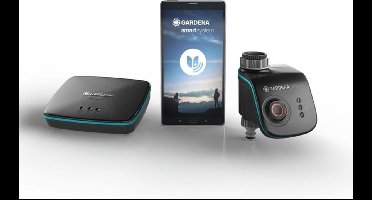 GARDENA Smart Water Control set Besproeiingscomputer - 1min tot 10u - 6 Besproeiingen Per Dag