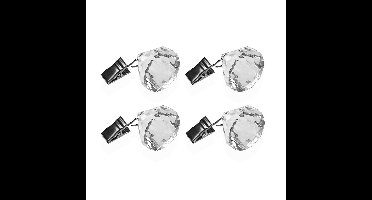 Tafelkleedclip Versa 3,6 x 6 x 3,6 cm Diamant 4 Onderdelen