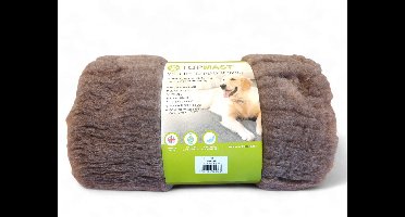 Topmast Vetbed – Antislip Hondenmat – Mink Gemêleerd – 100 × 75 cm – Machine Wasbaar