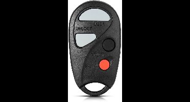 XEOD Autosleutelbehuizing - sleutelbehuizing auto - sleutel - Autosleutel / Geschikt voor: Nissan 4 knops