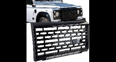 Sport Grille voor Land Rover Defender 90 / 110 (2007-2015) Glans Zwart