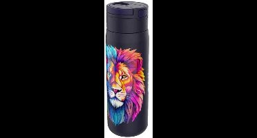 Lunch Buddies - RVS Waterfles 600ml Leeuw 2025