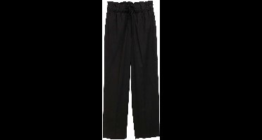Tom Tailor Denim - Wijde Broek Paperpag - Maat S - deep black