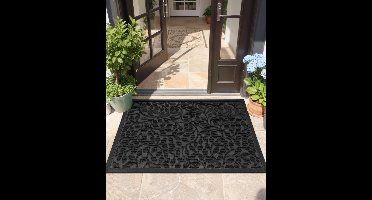 Boraboi® Weerbestendige deurmat voor buiten, antislip en wasbare vuilvangmat voor entree en tuin