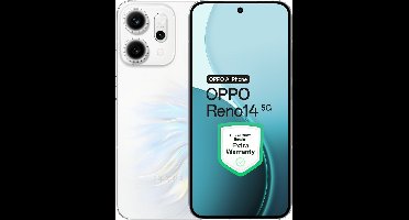 OPPO Reno14 5G 12+256GB Opal White - Extra Garantie